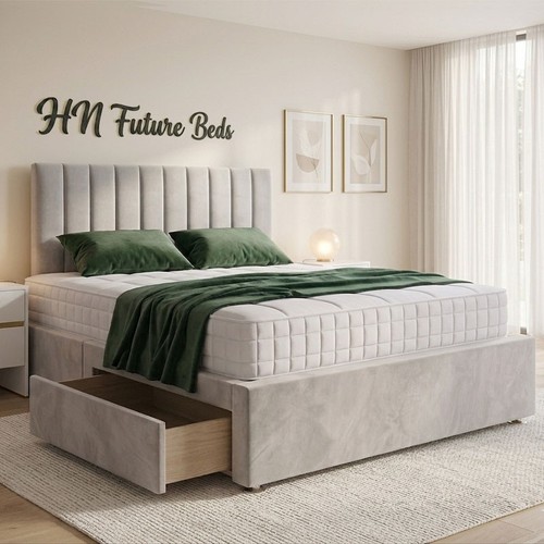 Divan bed set - bed, plush
