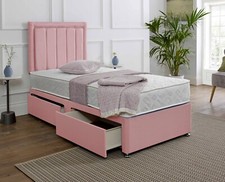 *NEW* Pink Single Divan Bed
