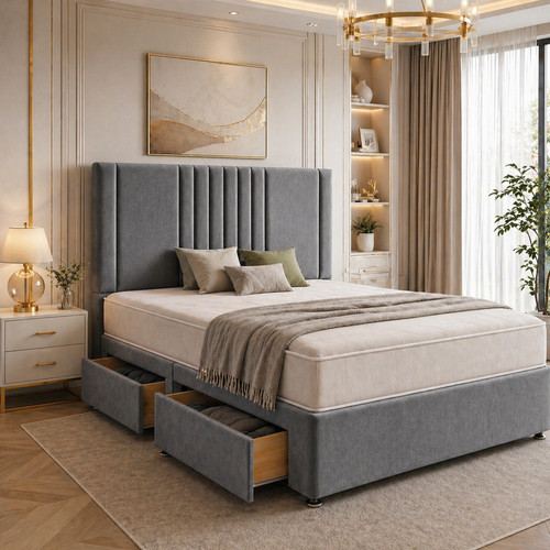 Reinforced divan bed - bed, set